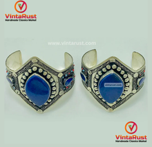 Load image into Gallery viewer, Handmade Boho Lapis Lazuli Gemstone Bracelet