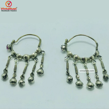 Load image into Gallery viewer, Vintage Hoop Earrings With Long Bells