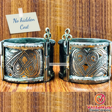 Load image into Gallery viewer, Vintage Statement Boho Tribal Cuff Bracelet