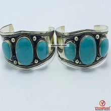 Load image into Gallery viewer, Vintage Bohemian Stone Cuff Bracelet
