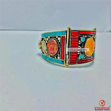 Load image into Gallery viewer, Handmade Nepalese Vintage Cuff Bracelet
