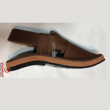 Load image into Gallery viewer, Dark Brown Durable Peshawari Chappal For Men