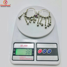 Load image into Gallery viewer, Vintage Hoop Earrings With Long Bells