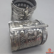 Load image into Gallery viewer, Cuff Bracelet, Antique Afghan Cuff, Vintage Bracelet