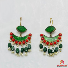 Load image into Gallery viewer, Handmade Afghan Kuchi Boho Dangle Earrings