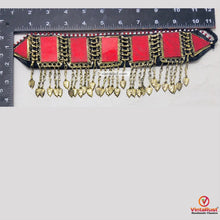 Load image into Gallery viewer, Handmade Necklace With Matha Tikka and Earrings