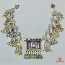Load image into Gallery viewer, Vintage Kuchi Coins Belt,Tribal Gypsy Belly Belt