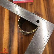 Load image into Gallery viewer, Tribal Vintage Red Glass Stone Handcuff