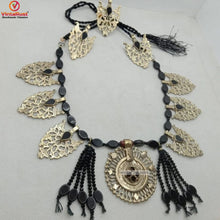 Load image into Gallery viewer, Tribal Black Stone Beaded Motif Jewelry Set