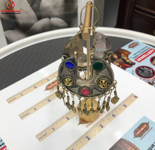 Load image into Gallery viewer, Handmade Kuchi Tribal Hoop Earrings