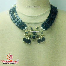 Load image into Gallery viewer, Handmade Beaded Tribal Jewelry Set