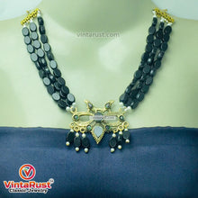 Load image into Gallery viewer, Handmade Beaded Tribal Jewelry Set