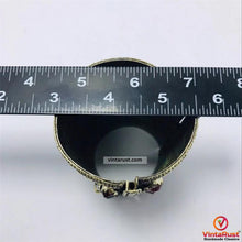 Load image into Gallery viewer, Gypsy Kuchi Bracelet With Glass Stones