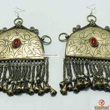 Load image into Gallery viewer, Kuchi Massive Dangle Oversized Earrings