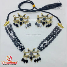 Load image into Gallery viewer, Handmade Beaded Tribal Jewelry Set