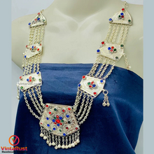 Load image into Gallery viewer, Nomadic Silver Kuchi Necklace