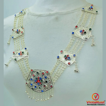 Load image into Gallery viewer, Nomadic Silver Kuchi Necklace