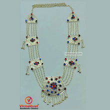 Load image into Gallery viewer, Nomadic Silver Kuchi Necklace