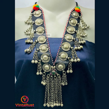 Load image into Gallery viewer, Tribal Gypsy Long Bells Nomadic Necklace