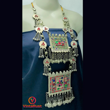 Load image into Gallery viewer, Handmade Silver Boho Multilayer Necklace
