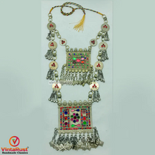 Load image into Gallery viewer, Handmade Silver Boho Multilayer Necklace