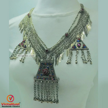 Load image into Gallery viewer, Handmade Silver Kuchi Pendant Necklace