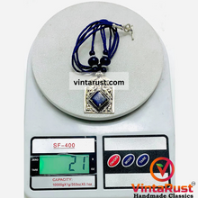 Load image into Gallery viewer, Lapis Lazuli Stone Beaded Light Weight Necklace