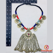 Load image into Gallery viewer, Vintage Coins Necklace With Dangling Pendant