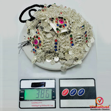 Load image into Gallery viewer, Vintage Silver Multilayers Massive Bib Necklace