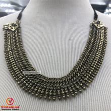 Load image into Gallery viewer, Vintage Tribal Metal Collar Choker Necklace