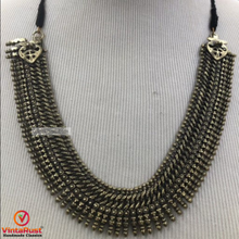 Load image into Gallery viewer, Vintage Tribal Metal Collar Choker Necklace