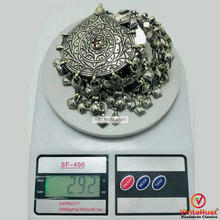 Load image into Gallery viewer, Antique Tribal Ethnic Silver Kuchi Necklace