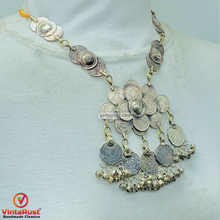 Load image into Gallery viewer, Handmade Vintage Coins Pendant Necklace