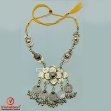 Load image into Gallery viewer, Handmade Vintage Coins Pendant Necklace