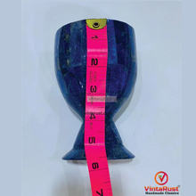 Load image into Gallery viewer, Blue Lapis Lazuli Wine Cup