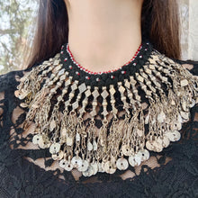 Load image into Gallery viewer, Statement Long Dangling Tassels Necklace