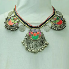 Load image into Gallery viewer, Afghan Kuchi Necklace with Bells and Coins