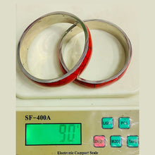 Load image into Gallery viewer, Antique Coral Stone Statement Bracelet