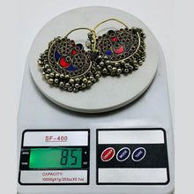 Load image into Gallery viewer, Antique Handmade Hoop Earrings