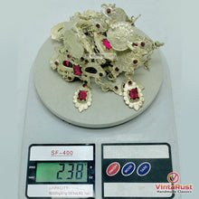 Load image into Gallery viewer, Antique Silver Handmade Kuchi Coin Necklace