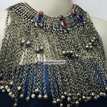 Load image into Gallery viewer, Antique Statement Choker Necklace With Dangling Bells