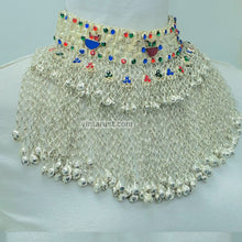 Load image into Gallery viewer, Antique Statement Collar Choker Necklace With Bells
