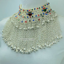 Load image into Gallery viewer, Antique Statement Collar Choker Necklace With Bells
