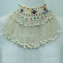 Load image into Gallery viewer, Antique Statement Collar Choker Necklace With Bells