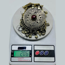 Load image into Gallery viewer, Antique Big Pendant Necklace With Tassels