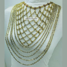 Load image into Gallery viewer, Antique Tribal Handmade Massive Bib Necklace