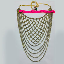 Load image into Gallery viewer, Antique Tribal Handmade Massive Bib Necklace