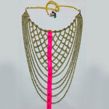 Load image into Gallery viewer, Antique Tribal Handmade Massive Bib Necklace