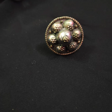 Load image into Gallery viewer, Antique Tribal Silver Kuchi Ring