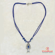 Load image into Gallery viewer, Blue Gemstone Lapis Lazuli Necklace
